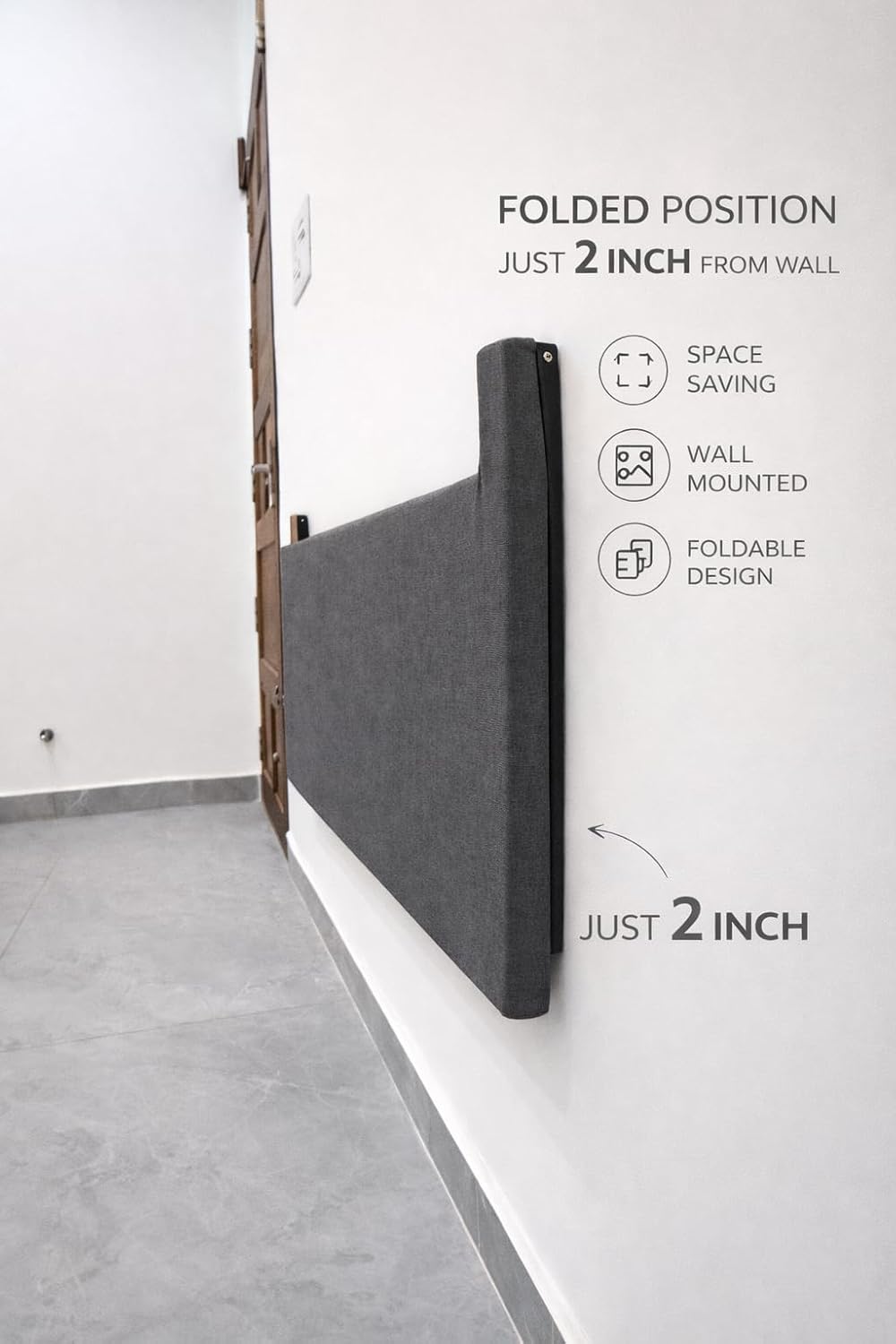 Space Saving Wall Mounted Ironing Board
